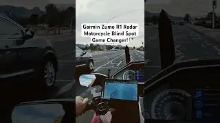 Garmin Zumo R1 Motorcycle Blind Sport Radar Is a Game Changer #garmin #garminzumoxt2 #motorcycle