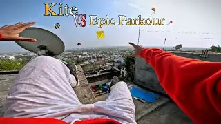 Kite Vs Epic Parkour || Pov Action Escape || Horror Pov 