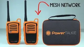 PowerTalkie Mesh Network - Maintain Smartphone Communication Off Grid!