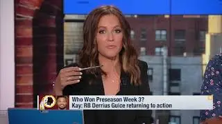 Kay Adams breaks down why Derrius Guice won PRE Week 3