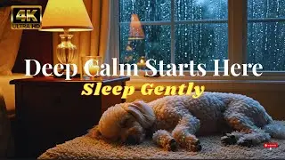 PEACEFUL RAINY WINTER NIGHT &mdash; Relaxing Piano & Rainy Ambience for Anxiety Relief