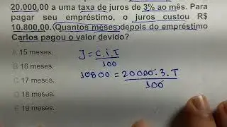 Juros Simples - Calcular o Tempo