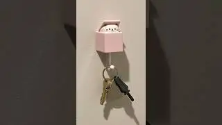 key holderr 🌷#fluffy #cute #diycrafts #fluffycloud ##
