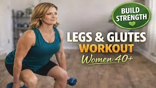 Lower Body Strength Workout for Women 40+ (Legs & Glutes)