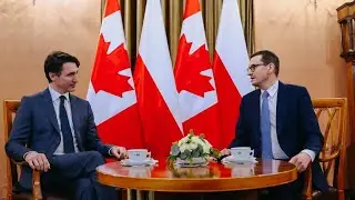 Spotkanie premiera Mateusza Morawieckiego z premierem Kanady Justinem Trudeau