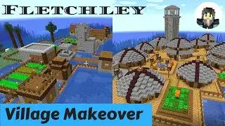 Fletchley, a Spruce Village - Minecraft Village Makeovers