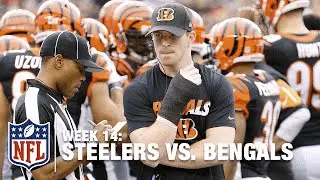 Andy Dalton Throws INT, Injures Right Thumb Tackling & Out of Game | Steelers vs. Bengals | NFL