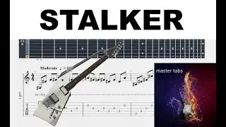 MISC COMPUTER GAMES #stalker# |Guitar Tab| TUTORIAL#Mastertabs#BestFreeYoutubeMusic# #freetabs#