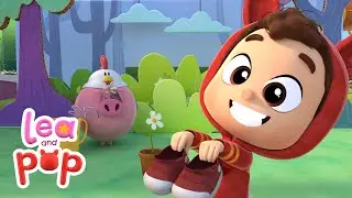 🌈 One Two Buckle My Shoe 👟 Lea & Pop Kids Songs & Nursery Rhymes