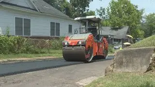 Street paving underway in Meridian