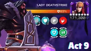 Act 9 Lady Deathstrike Boss - MCOC