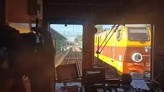 Przejazd specjalny okiem maszynisty - przejazd w kabinie ENdolino z W. Gł&oacute;wnego do W. Leśnicy