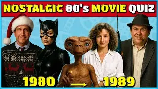 Guess the 80&rsquo;s Movie Quiz 🎬 100 Iconic Films from 1980 &rarr; 1989
