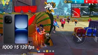 iQOO 15 120 FPS Free Fire Test | iQOO 15 Gaming test ⚡ | iQOO 15 Bgmi Test | iQOO 15 Game Changer