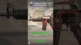 M4A1-S | Night Terror (FN) in Counter Strike 2 🔫🔥 #cs2 #counterstrike #counterstrike2 #csgo #m4a1s