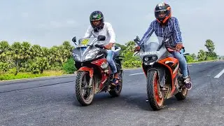 Rc 125 vs R15 V2 Drag Race
