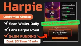 Harpie Wallet Testnet FULL GUIDE - The BEST Airdrop of 2025