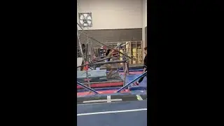 Level 10 Uneven Bar Routine
