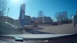 ДТП Красноармейская   Сибирская, Томск 2 04 2016