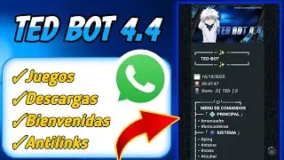 Nuevo bot GRATUITO para tu GRUPO de WhatsApp | Instalación fácil y rápida en termux 