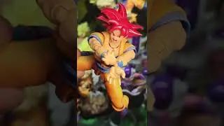 Супер Сайян Бог | SHF Daima с комплектом апгрейда | Стресс-тест покраски #dragonball #goku #daima...
