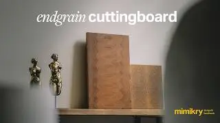 mimikry |  Making a Cherry Endgrain Cuttingboard