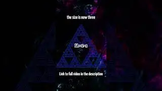 Fractals in Fractional Dimensions #math #maths #science #physics #education #fractal #geometry #atom