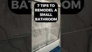 7 tips how to remodel a small bathroom  #bathroomremodel #showerremodeling #homeimprovement