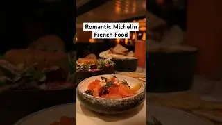 Romantic French restaurant on the Michelin guide 🕯️ #losangeles #foodie #french