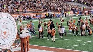 Hook em Herd - Owen runs the field with Andrew - 11/13/21