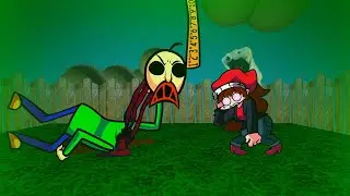 FnF Hypno's lullaby but GF cheated on the test (Left Unchecked but Baldi sings it)