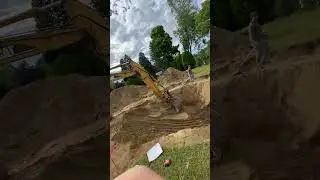 New inground pool dig #pool #inground #digging