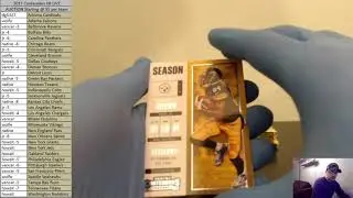 2017 Panini Contenders FB 1 Box LIVE Auction Break #3