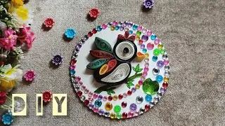 DIY: Cute quilling bird🐦 | Room decor idea