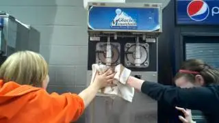 Cleaning the Malt Machine