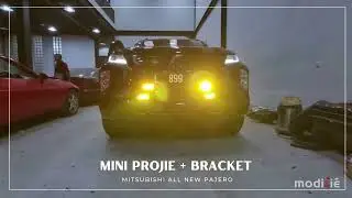 TANPA POTONG GRILL - Mini Projie Saber SR3 di All New Pajero