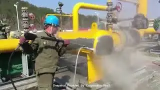 500bar high pressure water jet cleaning machine