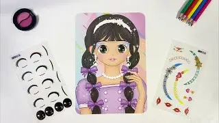 Girl Makeup Sticker Toy | Stylish & Satisfying Sticker Fun!