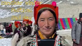 ZANSKAR WINTER TOURISM FESTIVAL 2ND DAY#KARSHA