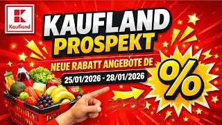 KAUFLAND Neuer Werbung Wochenprospekt - Rabatt Angebote DE | 25/01/2026 BIS 28/01/2026  #prospekt