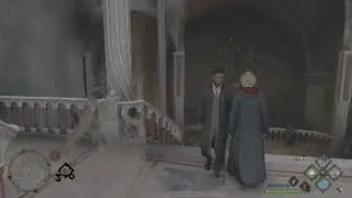 Following an NPC in Hogwarts Legacy
