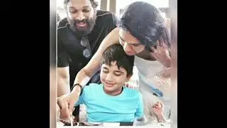 Allu Arjun unseen pics with his family 🔥😌