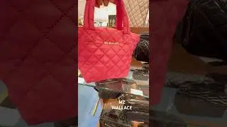MZ WALLACE METRO SHOULDER BAG & METRO TOTE DELUXE #mzwallace #shoulderbag #totebag