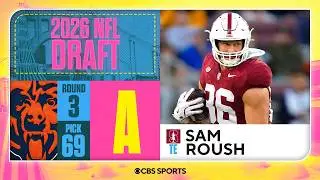 Bears select Sam Roush in Third Round | 2026 NFL Draft Grades & Reaction