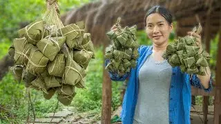 Making Traditional Khmer Cake Recipe In My Homeland (Nom Chang)