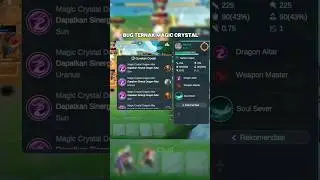 BUG CRYSTAL AUTO CEPET JADI 10 DRAGON ALTAR!! #shorts #mobilelegends #magicchessgogo