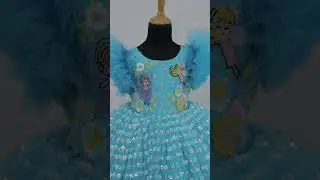 Organza 3 dresses for baby kid #fashion #liandli #childrenswear #dress
