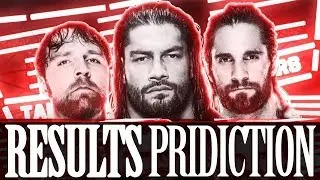 TLC 2017 RESULTS PRIDITION!