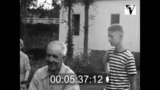 1940s, Home Movies Of The 'Good Old Days', USA, domestic life, archive, play, family, b&w