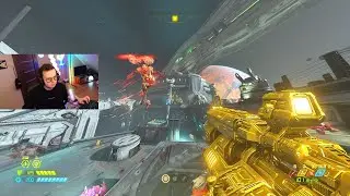 DOOM ETERNAL IN 2023 IS PERFECT WARMUP AIM TRAINER - 4800 DPI G303 GAMEPLAY FROM TWITCH STREAM !!!